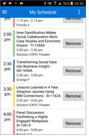 Connect 2016 mobile app