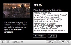 creates GIF maker for some videos with embed code - BBC News