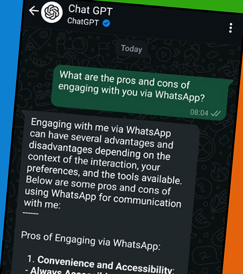 Using ChatGPT with WhatsApp