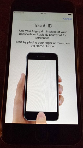 iPhone 6 Touch ID