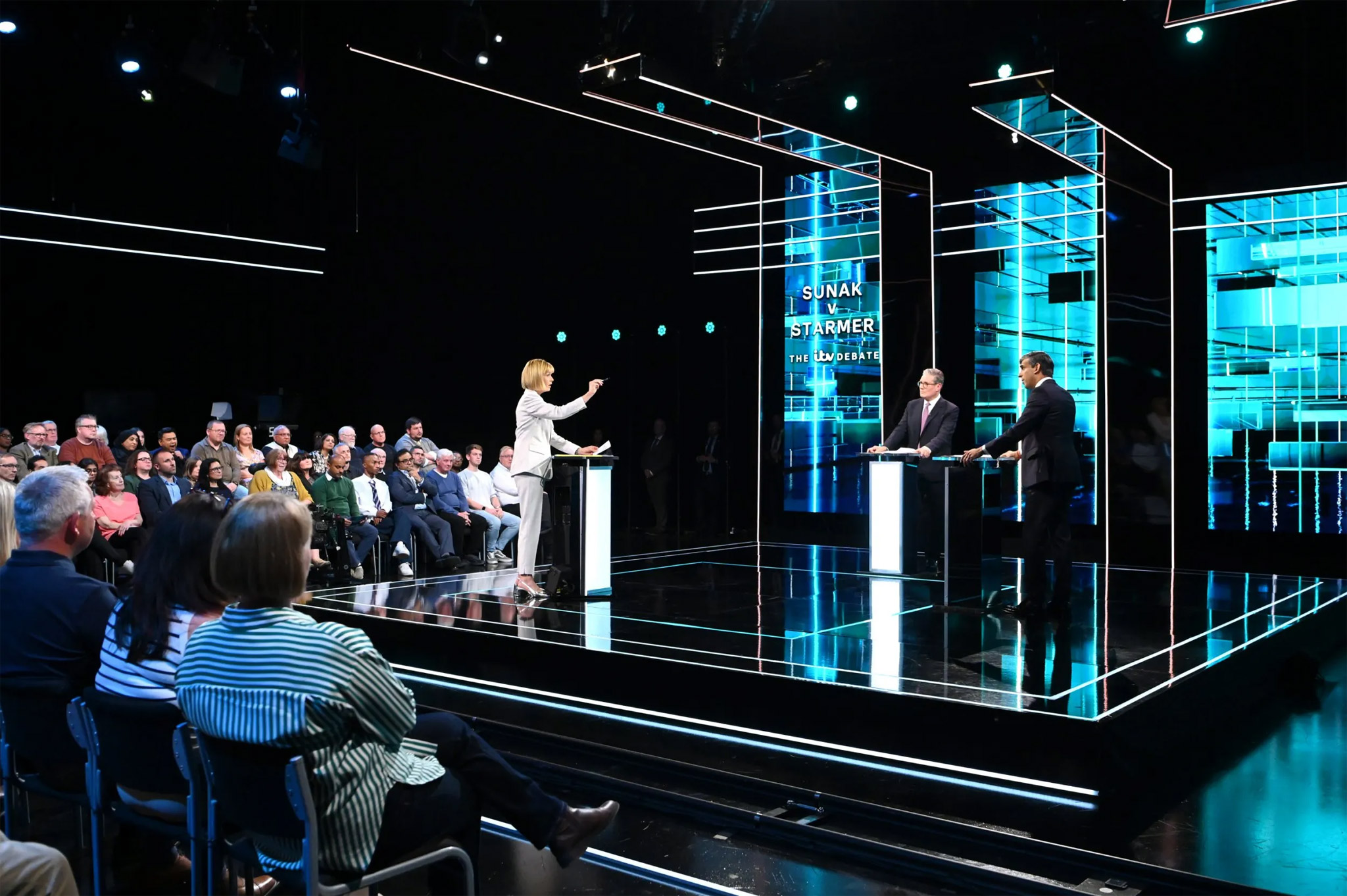 Clash of the Would-Be Next PMs in First TV Election Debate