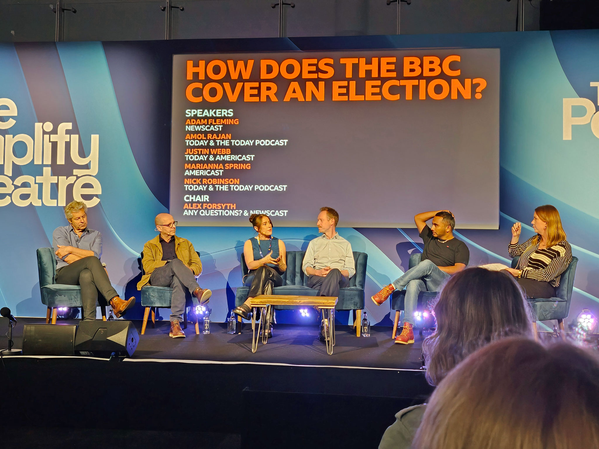 Panel discussion on how the BBC covers an election.