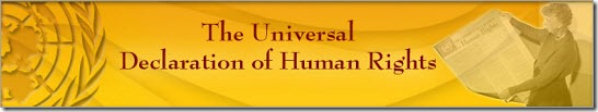 The Universal Declaration of Human Rights